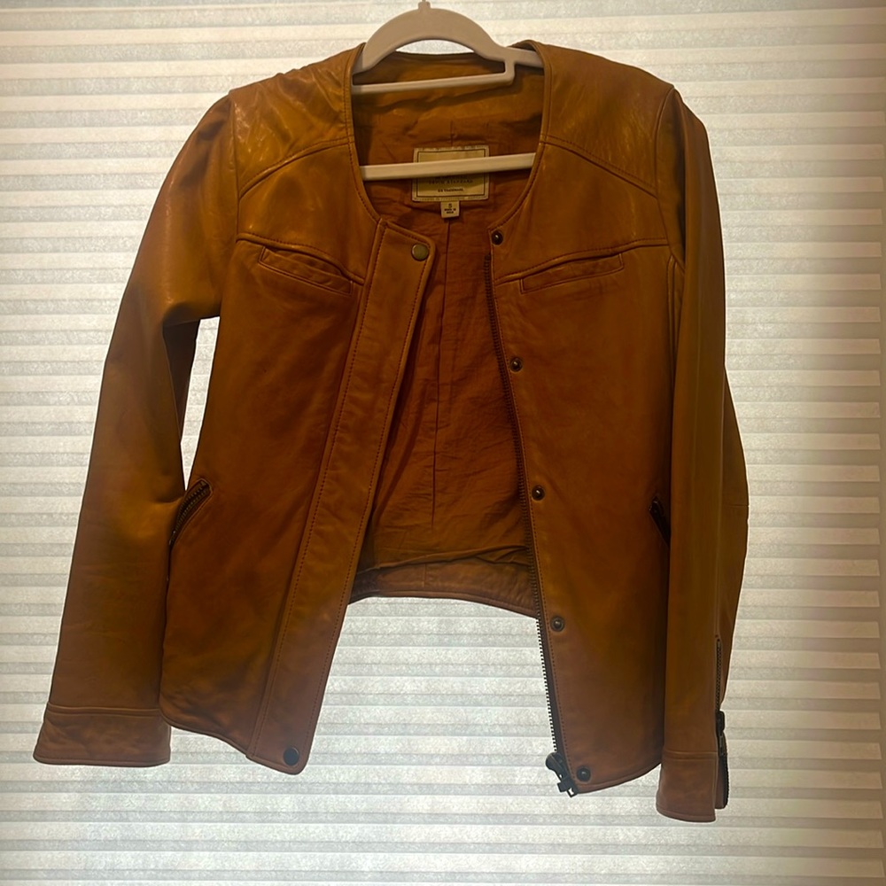 Lucky Brand Vintage leather Jacket